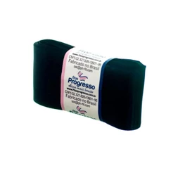 Fita de Cetim Progresso 50mm nº12 - 10m Cor 219 Preto - 1un