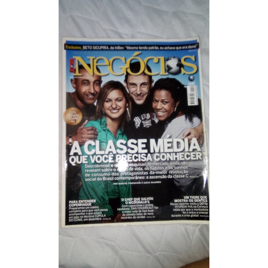Revista Negócios - A classe média que você precisa conhecer (usado)