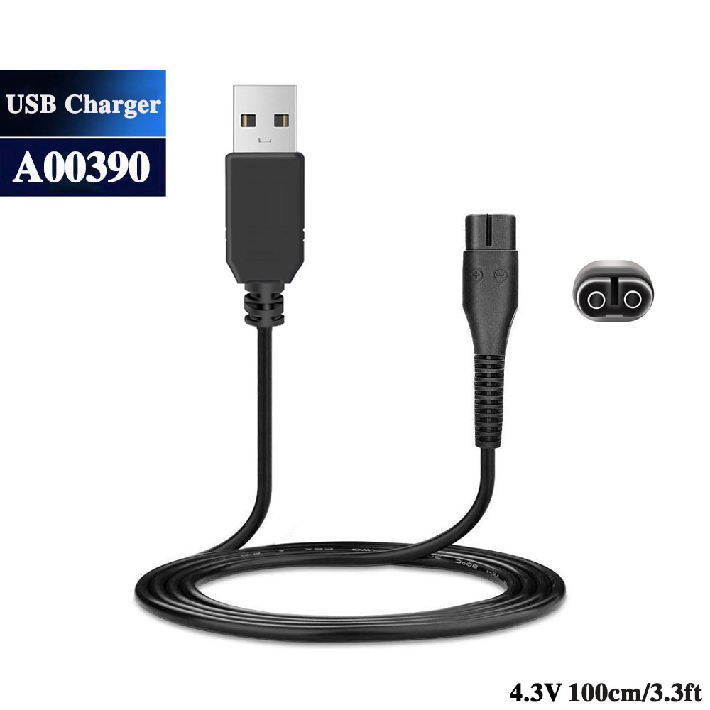 Adaptador De Carregador USB A00390 , 4.3V , Para Philips Norelco Série 1000 S100 S1103 S101 S110 S116 S300 S311 S321 MG3