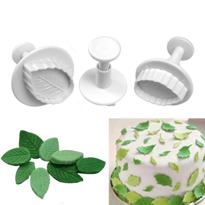 CK142 Contentores De Êmbolo De Folha 3 PCS A103 Margarida Flor Pétalas GERBERA Ferramentas De Decoração De Bolo Cortador