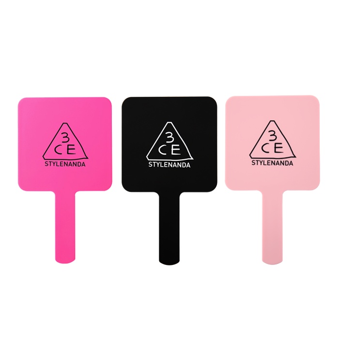 3ce square mini hand mirror 3 colors - Beauty