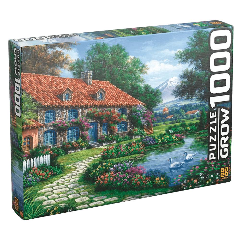 Puzzle 1000 peças Recanto dos Cisnes - Mom & Baby