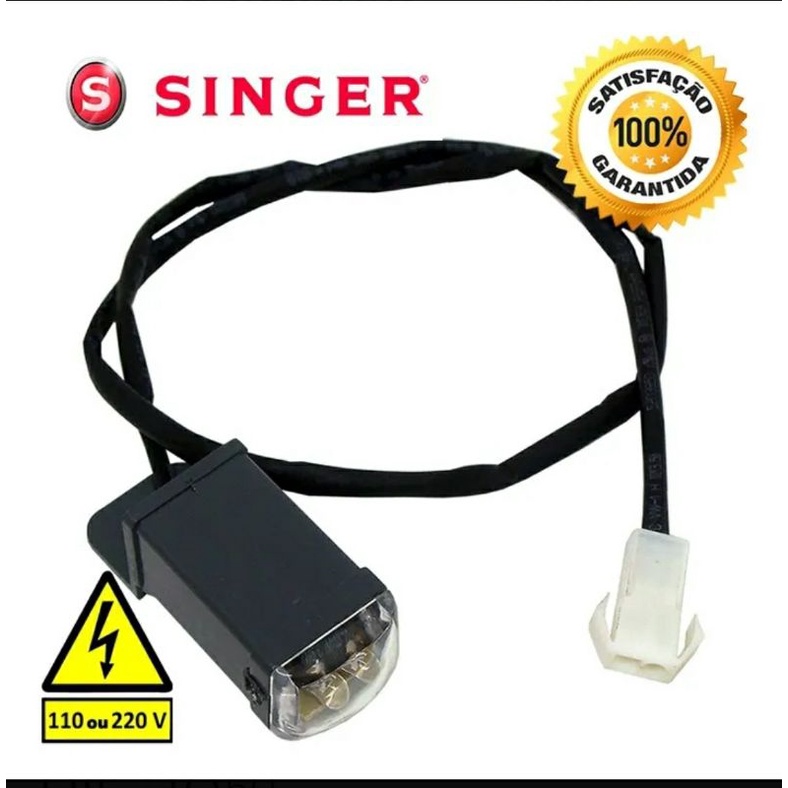 Farolete Lâmpada Led Fria Costura Singer Facilita 2868 2968