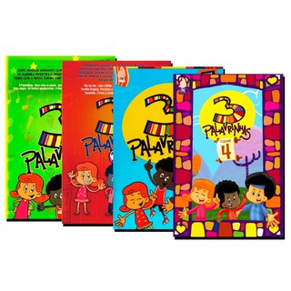 DVD 3 Palavrinhas Coleção Completa-4 DVDS