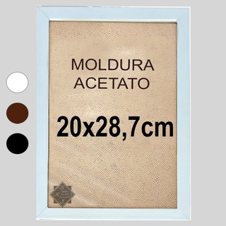 Moldura Quadro Com Acetato 20x28,7cm