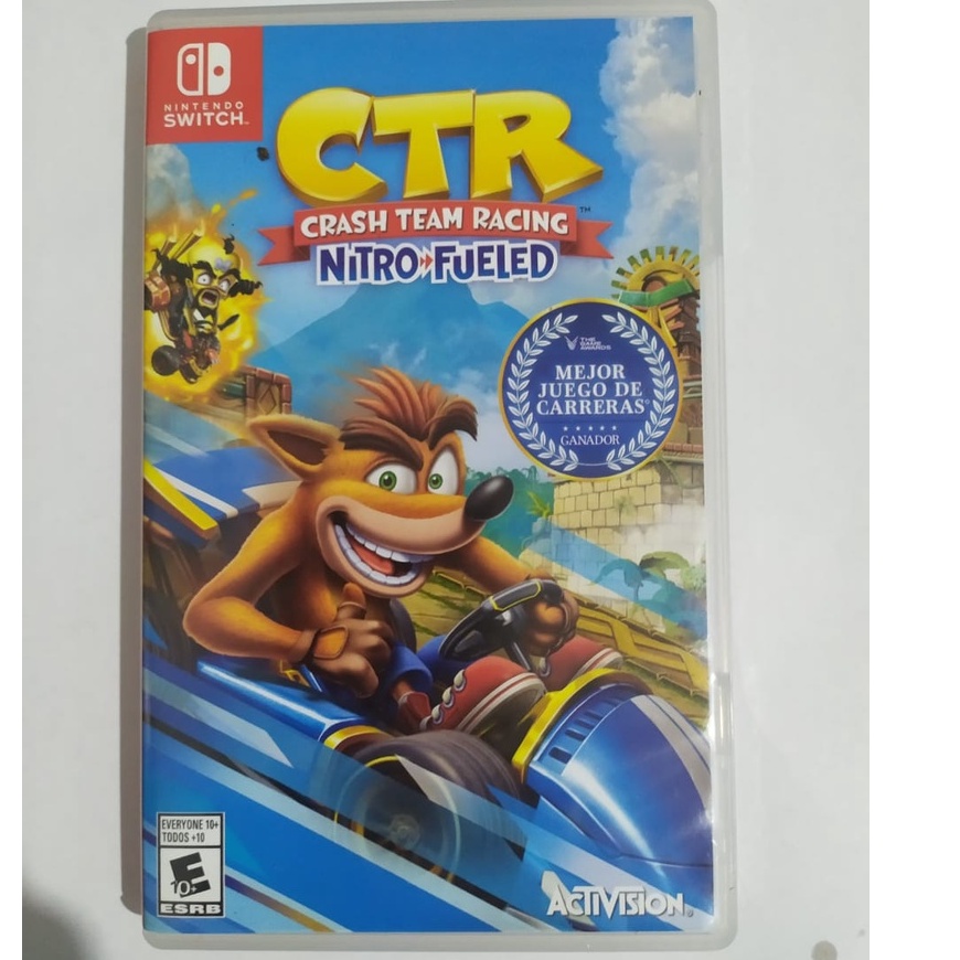 CTR - Crash Team Racing Nitro Fueled Mídia Física Original Nintendo Switch