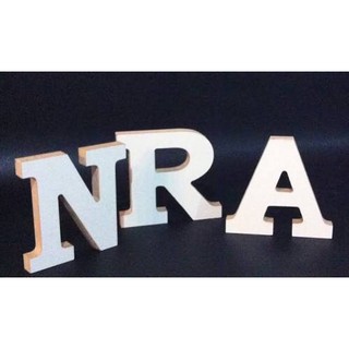 Letras iniciais branca MDF 15cm decoração casamentos festas!