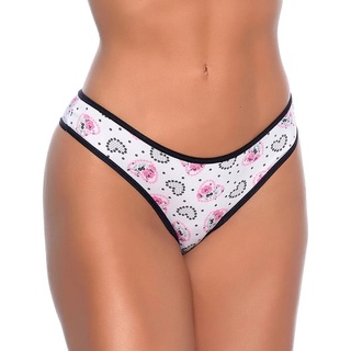 Kit 10 Calcinha Tanga Estampada