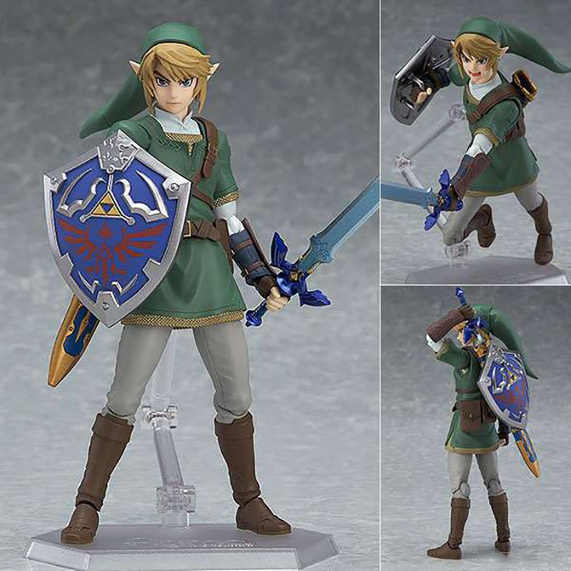 The Legend of Zelda Figure Nendoroid Breath of the Wild 733 413 Edition  Deluxe Figma 153 Sky Sword Link Zelda Action Figures Toy