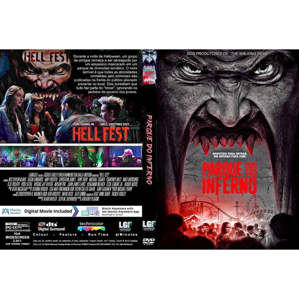 Dvd Parque Do Inferno  REF:04IE