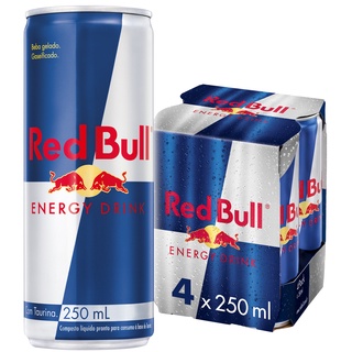 Energético Red Bull Energy Drink 250 ml - 4 latas