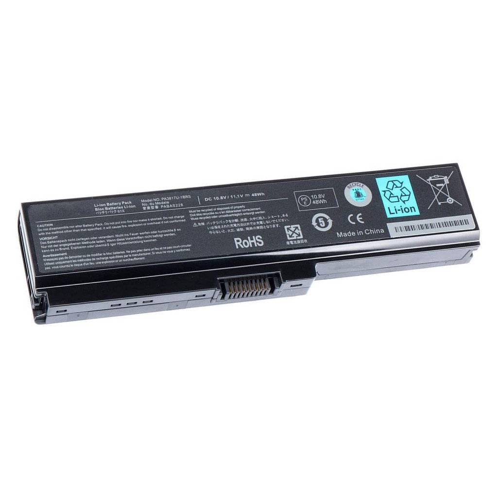 Bateria P Toshiba Satellite PA3816U-1BRS PA3817U-1BAS  PA3818U-1BRS PA3819U-1BRS PABAS227 L600 L600D L630 L640