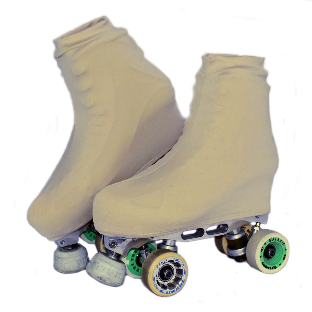 Polaina Cobre Botas Para Patins Bege