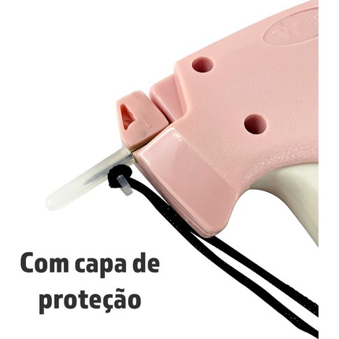 Fixador De Etiqueta Pistola De Aplicar Tagpin Fine 5 Agulhas