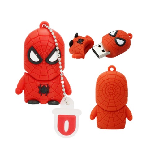 Alta Velocida 2tb USB super Herói Dos Desenhos Animados Memória 8GB 64GB 32 16GB Homem De Ferro Batman Capitão pendrive