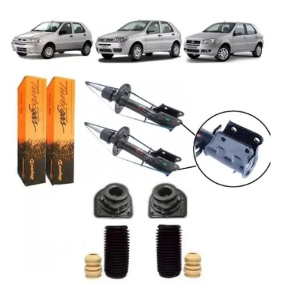 Par Amortecedor Dianteiro Cofap Kit Batente Palio 2004 2005 em Oferta na Shopee
