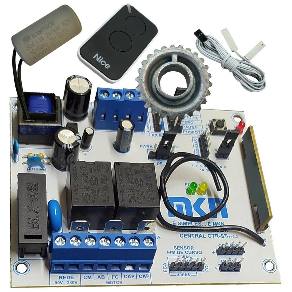 Kit Manutenção 127v Para Motor Basculante E Pivo Gatter 3000