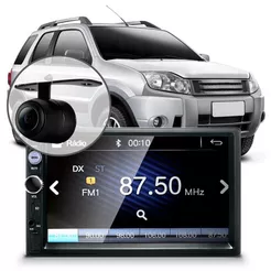 Central Multimídia Mp5 Ecosport Câmera Espelhamento Android