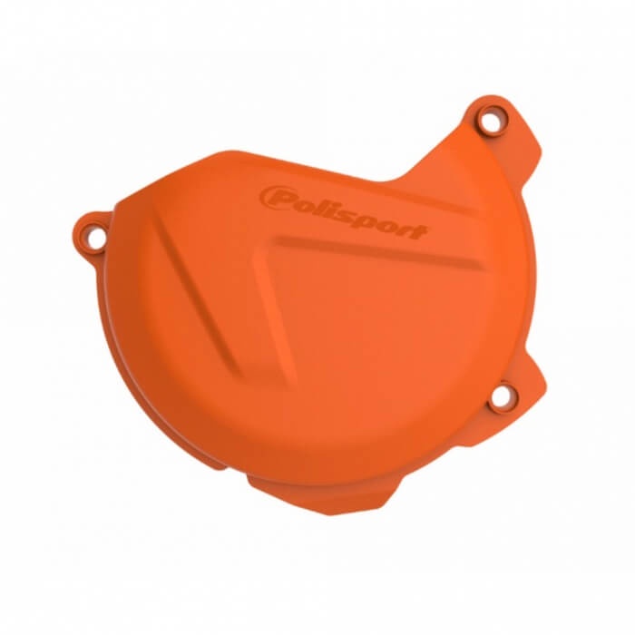 Protetor da Tampa de Embreagem KTM Polisport - KTM 250/350 XCF/SXF (13/15) - KTM 250/350 EXC-F/XCF-W (14/16) LARANJA