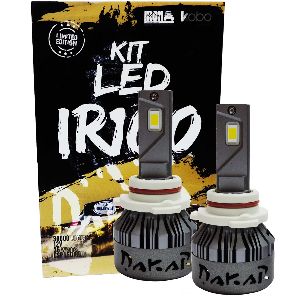 Lampada Ultra Led Dakar Ir100 HB4 9006 30000 Lumens 12v 36 Watts