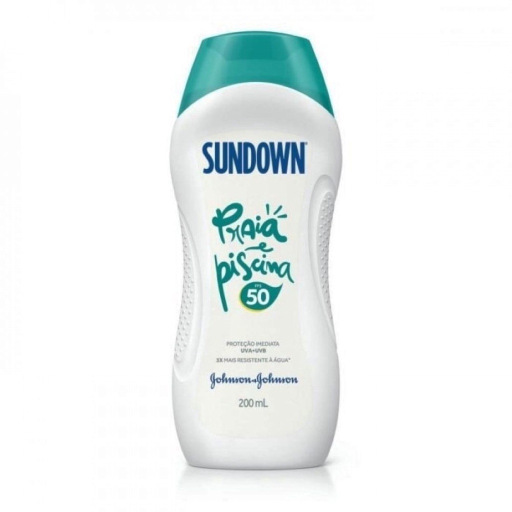 Protetor Solar Hidratante Sundown FPS 50 200ml - Johnson & Johnson