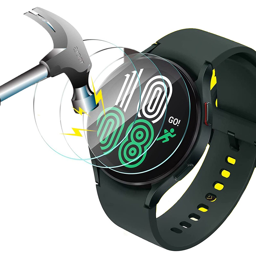 Compativel Samsung Galaxy Watch 4 40 44 Classic 42 46 Película de Vidro para Relógio Smartwatch watch4 NA – Top de Linha
