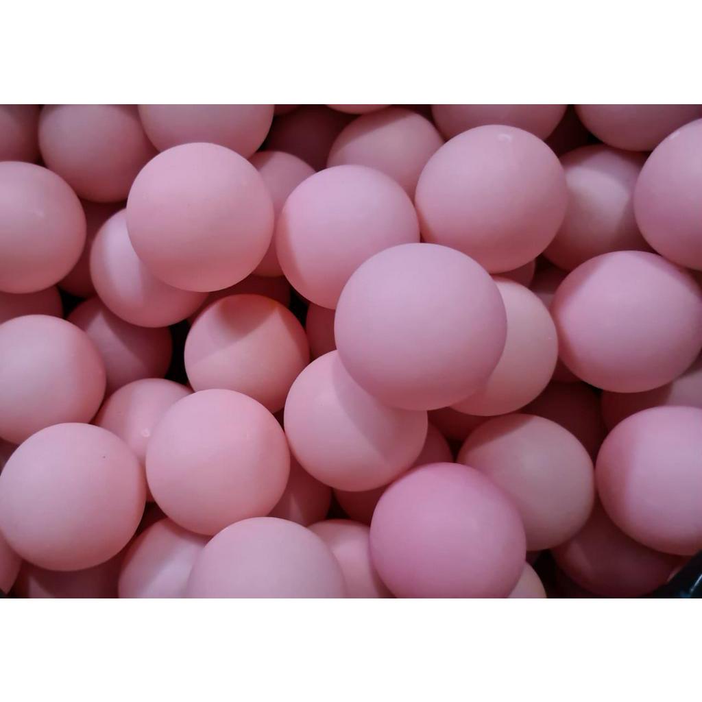 Bolas / Bolinhas De Ping Pong Rosa Pacote C/50 Unidades