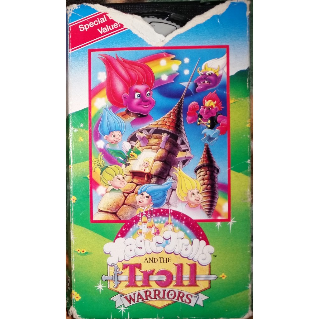 VHS ORIGINAL MAGIC TROLLS AND THE TROLL WARRIORS Shopee Brasil