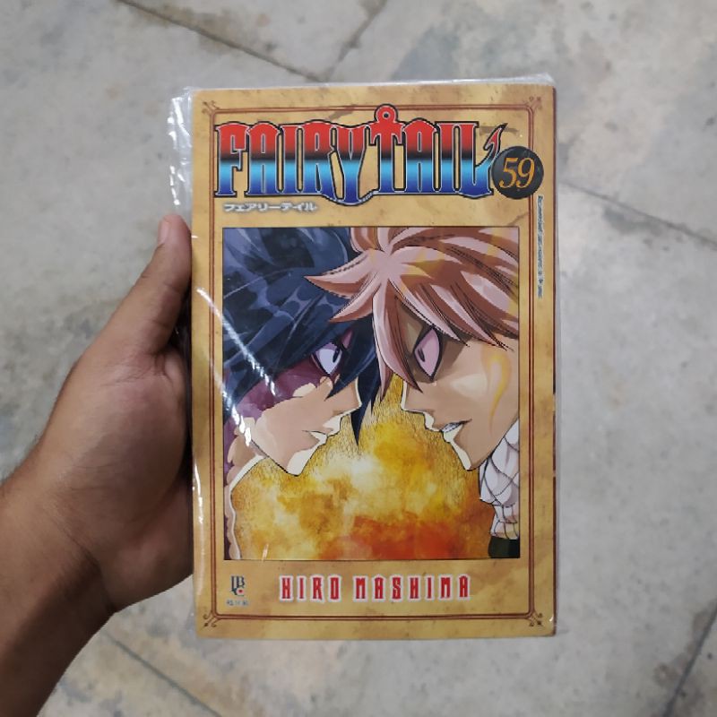 Fairy Tail Volume 59 Shopee Brasil