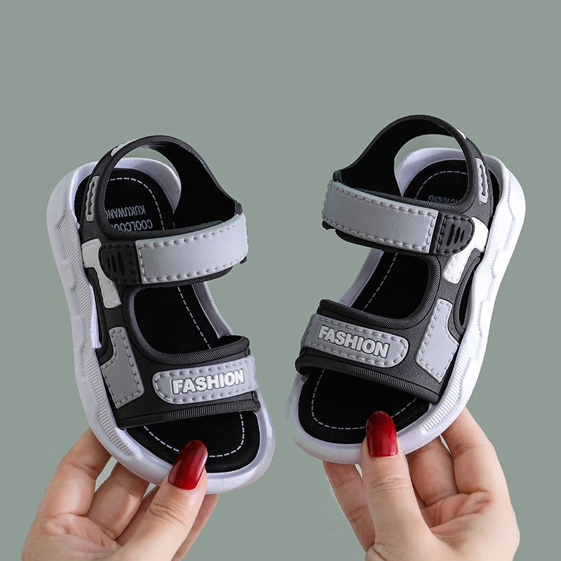 Sandália Infantil Unisex PVC Antiderrapante - Solado Macio Confortável para Menino e Menina, Calçado Praia Resistente em Oferta na Shopee