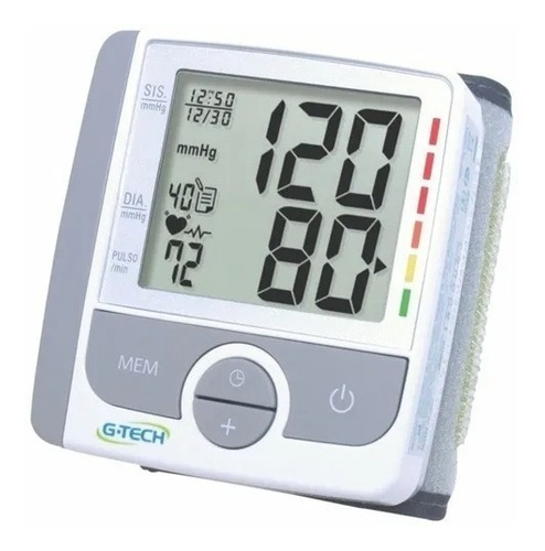 Medidor De Pressão Digital De Pulso G-tech Gp300