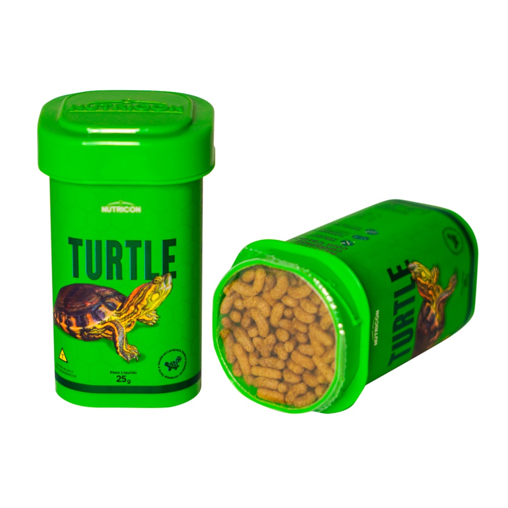 Nutricon Turtle Alimento Para Tartarugas Aquáticas Tamanhos Escolha