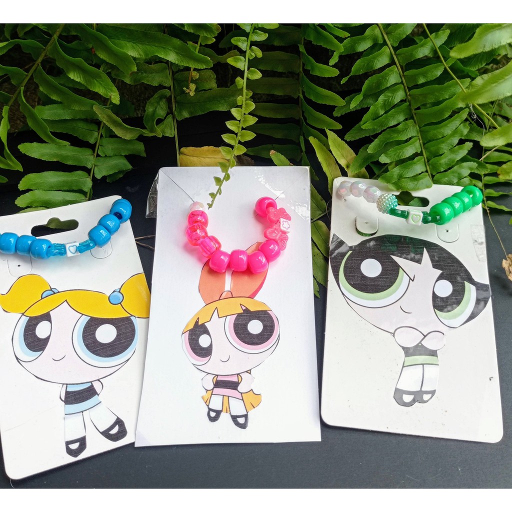 Pulseiras da amizade - As Meninas Super Poderosas