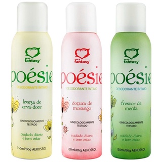 Poésie Desodorante Íntimo Aerosol - 150Ml Sexy Fantasy