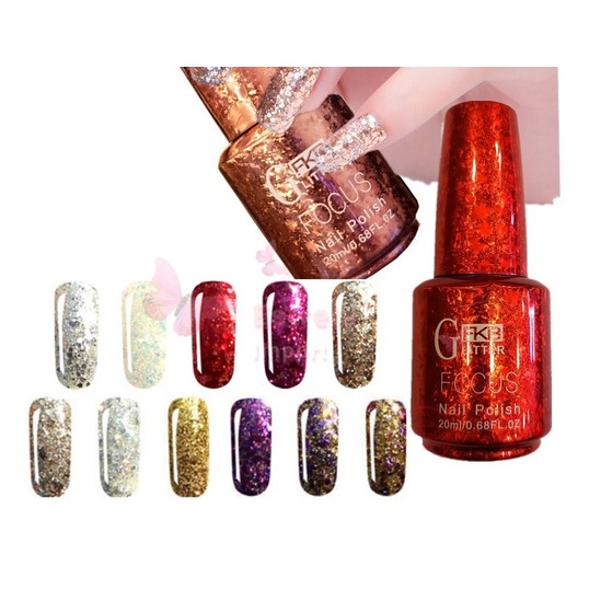 Esmaltes Fkb Glitter Focus Nail Polish