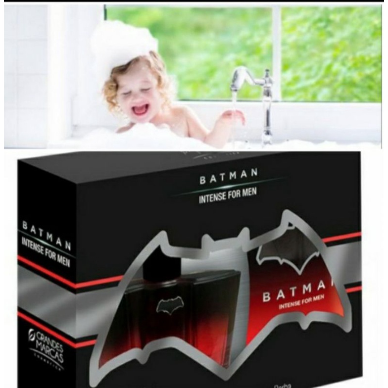 Combo Shampoo 4x1 e Condicionador Deo Colônia Batman Intense For Men