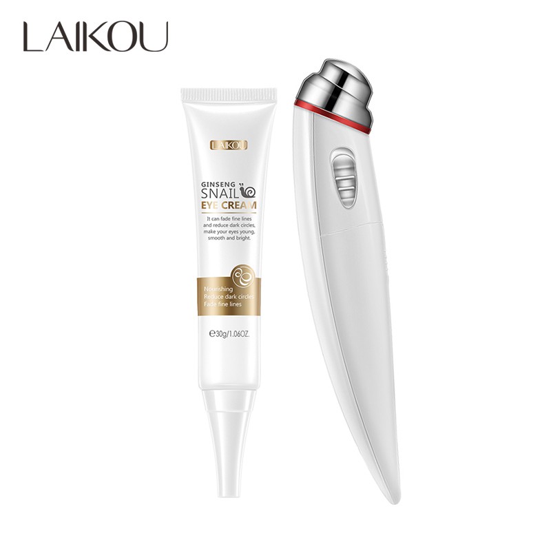 Laikou Ginseng Creme Para Os Olhos De Caracol Firmador Levantamento De Olho Massageador Reduzir Os Olhos Olheiras