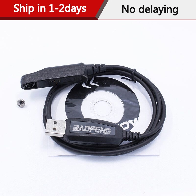 BaoFeng UV-9R À Prova Dwaterproof Água USB Programação Cabo Driver CD Para Pro UV9R Plus GT-3WP 5S Walkie Talkie