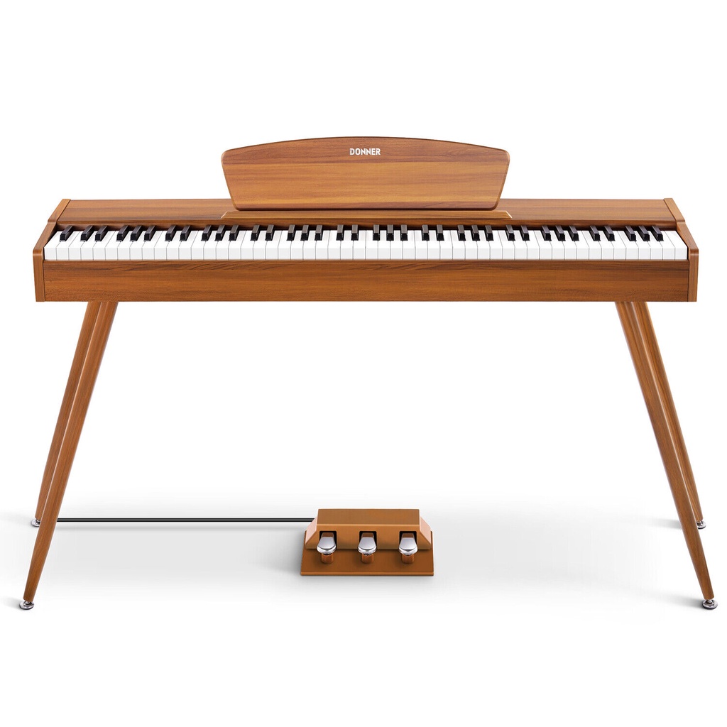 Donner ddp 80 88 teclas piano digital de madeira teclado tamanho