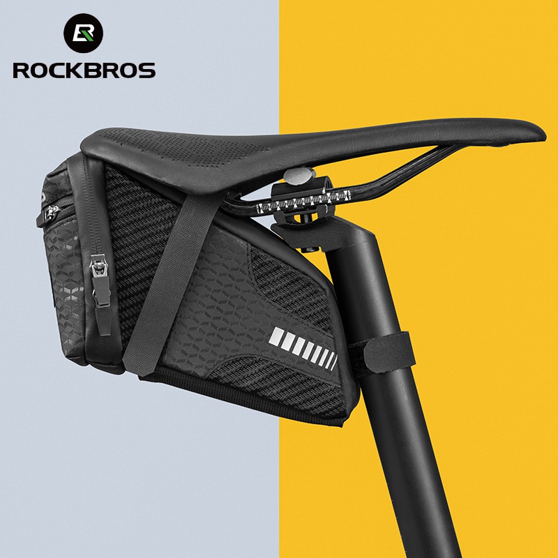 ROCKBROS Cesta De Saco De Bicicleta Para Mochila De Ferramentas De Concha 3D Sacos E Panniers De Ciclismo