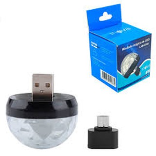 Bola Maluca Giratória Celular Usb Pc Mini Inova LAM8180