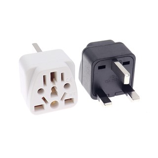Adaptador De Viagem Reino Unido (Tipo G) Universal Ue Eua AU Itália Suíça India Para Cingapura Malásia Plug AC Carregador De Tomada De Energia