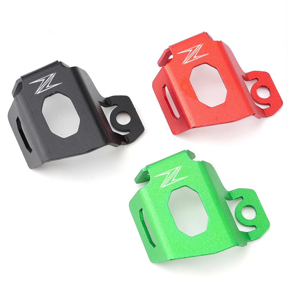 Para Kawasaki Z900 Z650 Z400 Z300 Z250 Z750 Z800 Ninja400 Ninja650 Ninja ZX25R Reservatório De Fluido Traseiro Guarda Capa Protetor De Tampa De Óleo