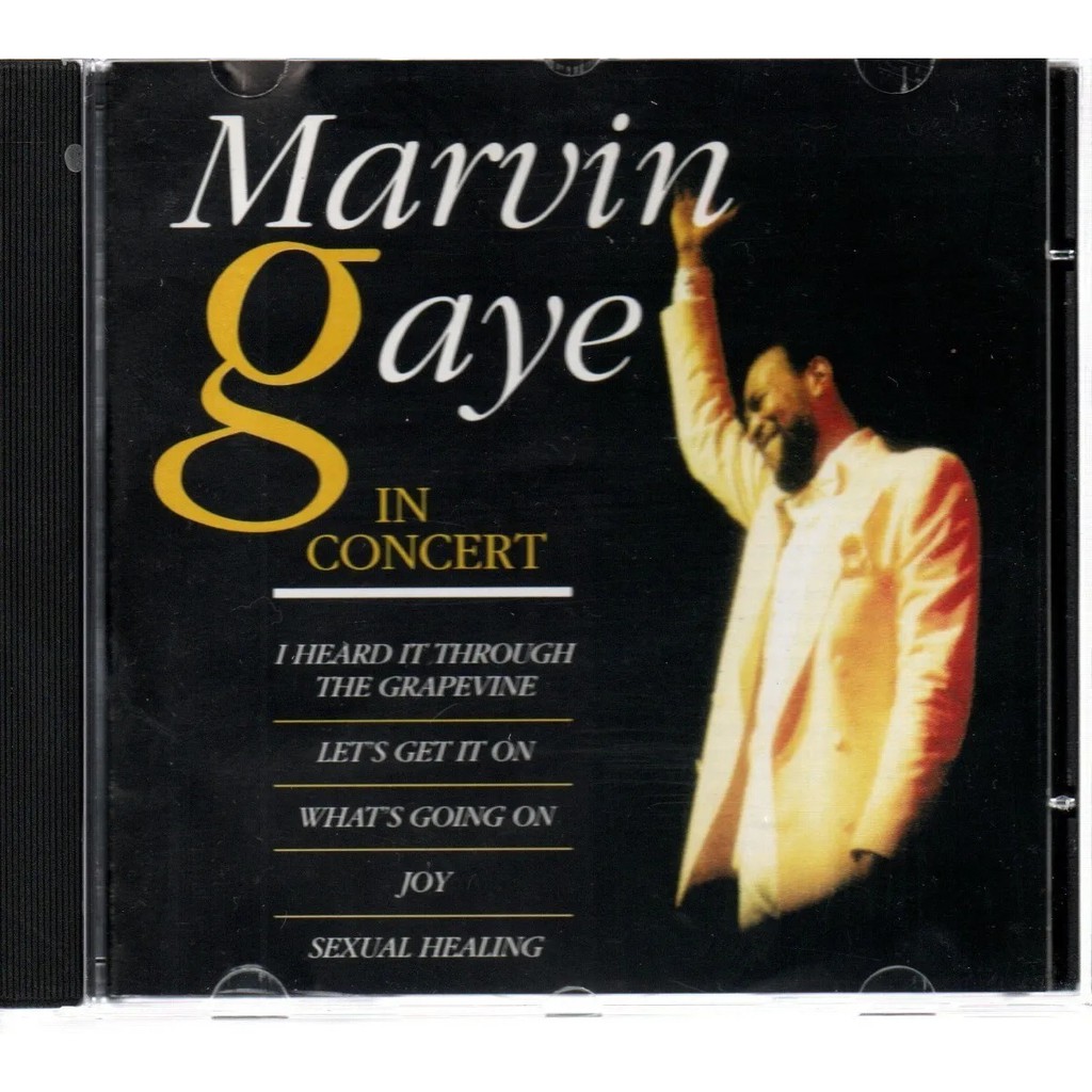 Cd Marvin Gaye - In Concert ( NACIONAL ) REMASTERD
