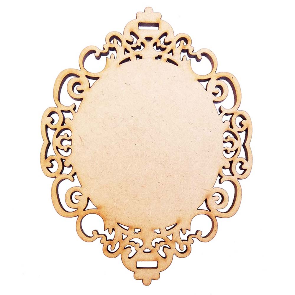 Kit 10 mini placa moldura mdf escapulário 8 cm modelo3 artesanato lembrancinha arte