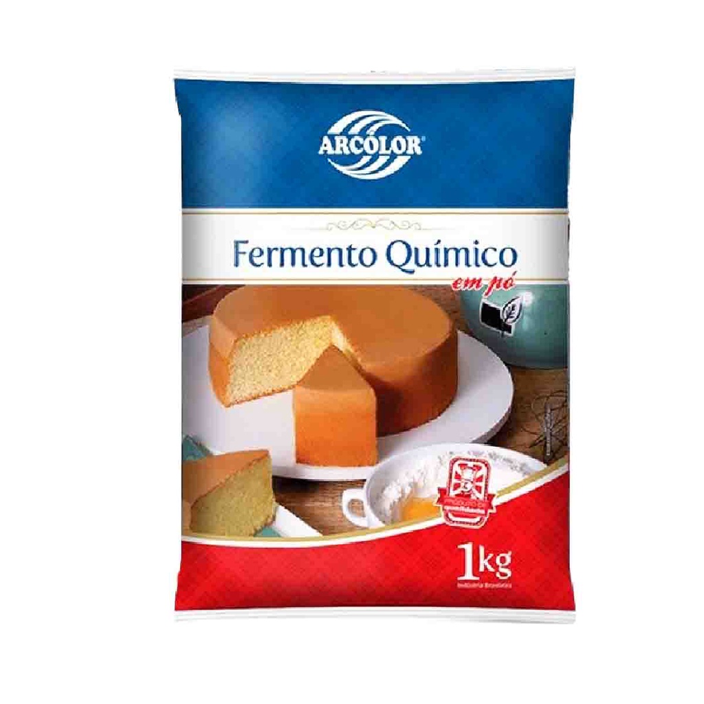 Fermento Químico em Pó 1kg Arcolor