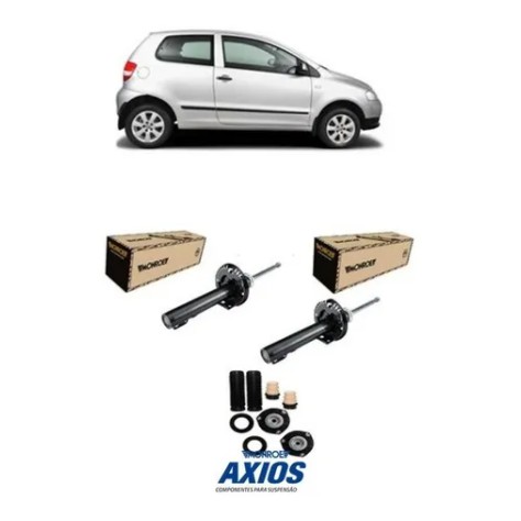 Par Amortecedores Dianteiros Monroe Kits Axios Fox em Oferta na Shopee