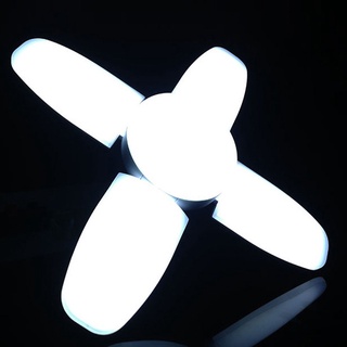 Lâmpada Bulbo LED Pétalas 60W Dobrável Ajustável Multi-Ângulos Luminária de 4 Folhas/Pás E27 Bivolt em Oferta na Shopee