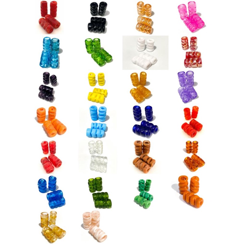 1 Firma Para Guia De Vidro, modelo mordida - Umbanda E Candomblé +/- 2,2cm em Oferta na Shopee