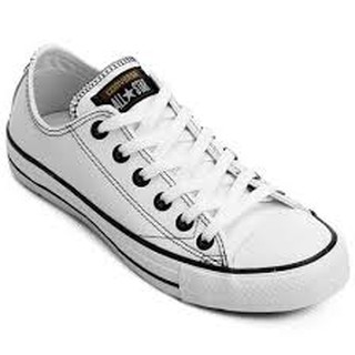 comprar all star branco de couro